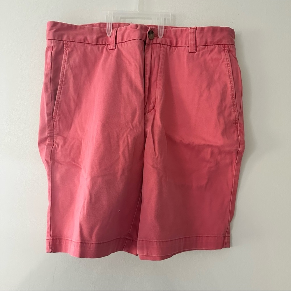 Men’s vineyard vines 9 Inch Stretch Breaker Shorts jetty red 33 waist